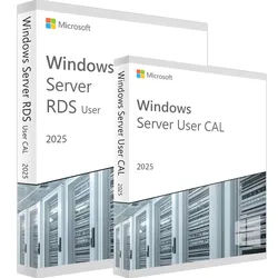 Microsoft RDS 50 User CALs + 50 User Zugriffslizenz 2025 jetzt erhältlich bei...