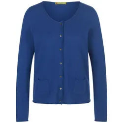 Le cardigan en pur cachemire FLUFFY EARS bleu