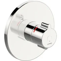 Hansa Fertigmontageset HANSACLINICA UP-Thermostat, Rosette rund, chrom