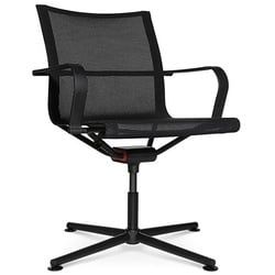 Besucherstuhl D1 Office Wagner grau, Designer Stefan Diez, 83–93x77x77 cm