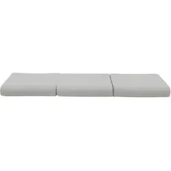 Softline Hocker/Faltmatratze Bingo grau, Designer Michiel van der Kley, 12x65x65 cm