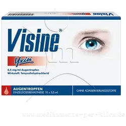 Visine® Yxin® Augentropfen 10X0.5 ml