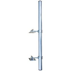 PremiumX SAT-Halterung Klemmhalter 100cm 48mm Stahl SAT Geländer Halter
