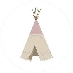 Babywanddeko , Beige , Metall , 3 cm , Babymöbel & Kindermöbel, Babyzimmer, Kinderzimmer Deko