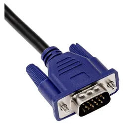 Akyga Akyga Anschlusskabel 3.0 m Schwarz AK-AV-07 VGA-Kabel HDMI-Kabel, (300.00 cm) schwarz