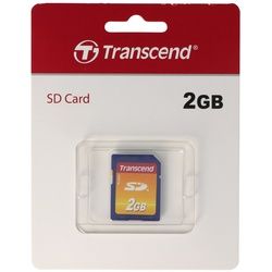 Transcend SD Karte 2GB die sichere Speicherkarte im Briefmarkenformat