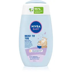 NIVEA BABY Bed Time Duschgel für Haare und Körper 200 ml