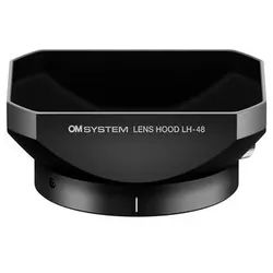 OM SYSTEM LH-48 Gegenlichtblende schwarz Metall