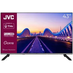 JVC LT-43VF7555 LCD-LED Fernseher (108 cm/43 Zoll, Full HD, Smart TV powered by TiVo, TiVo Smart TV, HDR, Triple-Tuner) schwarz