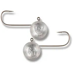 Fox Rage Jighaken Fox Rage Micro Jig Heads Jigköpfe 5Stk., (5-St) silberfarben 2 6g