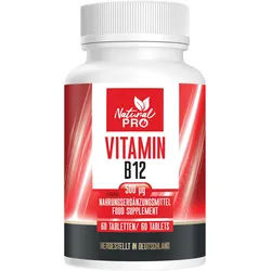 Natural Pro | Vitamin B12 500 μg Hochdosiert Kapseln 30 g