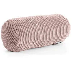Mokebo Nackenkissen Das Nickerchen , Pink , Textil , 17.5x37 cm , Oeko-Tex® , Heimtextilien, Kopfpolster & Bettdecken, Nackenrollen & Hörnchen