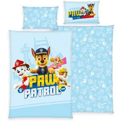 Paw Patrol Bettwäsche Größe 40x60 + 100x135 cm