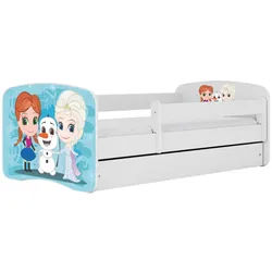 Raumhirsch Furniture Kinderbett Eisberg mit Schublade 180/80 90/61/184 , Weiß , Holzwerkstoff , Rechteckig , 80x180 cm , FSC 100% , Babymöbel & Kindermöbel, Kinderzimmer & Jugendzimmer, Kinderbetten