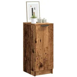 vidaXL Schuhschrank NA Schuhschrank Altholz-Optik 30x35x70 cm Spanplatte braun