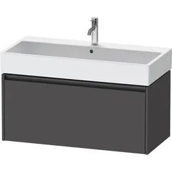Duravit Ketho.2 Waschtischunterbau wandhängend Graphit Matt 984x460x440 mm - K25078049490000 K25078049490000