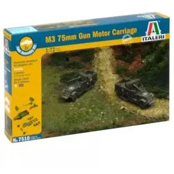 Italeri: 75 mm M3 Halbketten-Schützenpanzer-Bausatz, 1:72