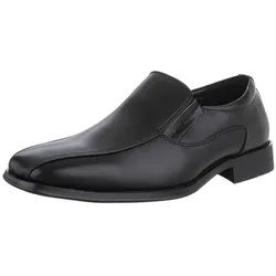 Coolwalk Elegante Slip-On Schuhe für jeden Anlass Slipper (89229181) Blockabsatz Business-Schuhe in Schwarz schwarz 41 EU