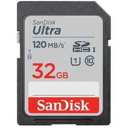 SanDisk SDHC-Karte Ultra UHS-I U1 Class10 120 MB/s 32 GB