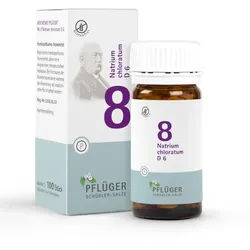 Schüßler-Salz Nr. 8 Natrium chloratum D6 100 St Tabletten
