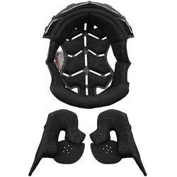 LS2 FF902 Scope Innenfutter & Wangenpolster, schwarz, Größe S