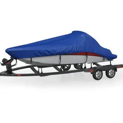 vidaXL Schutzplane 760 x 350 cm Bootsplane Blau 760x430 cm blau