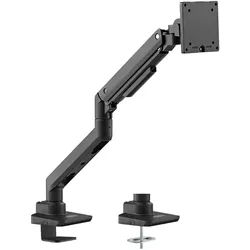 LOGILINK Monitorhalterung BP0168 17-49 Gasdruckfeder, Flat & Curved, Aluminium