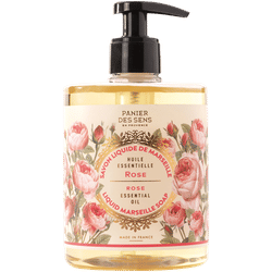 Panier des Sens Huile Essentielle Rose Savon Liquide de Marseille - 0.5 l