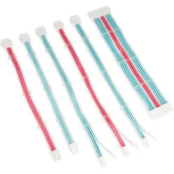 KOLINK 04900 - Kolink Core Adept Kabelset - weiß/blau/pink