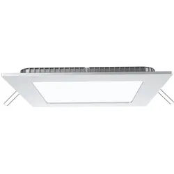 15 Watt LED Decken Einbau Leuchte Wohn Ess Zimmer Panel Beleuchtung warmweiß Alu Lampe V-Tac 4826