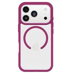 React MagSafe Apple iPhone 17 Pro Rose Crystal - clear/pink