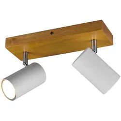 Deckenspot MARLEY 2-flammig (BHT 26x16x9 cm) - weiß - BHT 26x16x9 cm