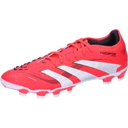 adidas Herren Fußballschuhe PREDATOR PRO MG ID3825 43 1/3 - Lucred/Ftwwht/Cblack - 43 1/3