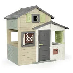 Smoby Spielzeug-Gartenset Smoby Life Spielhaus Evo Friends