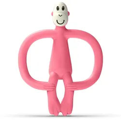 Matchstick Monkey Beißring Affe 1 St rosa