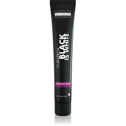 Curaprox Black is White bleichende Paste mit Aktivkohle und Hydroxylapatit Geschmack Fresh Lime-Mint 90 ml