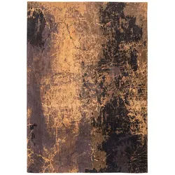 Louis De Poortere Teppich Deep Mine Mad Men Cracks 280/390 cm , Orange , Textil , Grafikmuster , 280x390 cm , ISO 9001 , in verschiedenen Größen erhältlich, pflegeleicht, rutschfeste Unterfläche, für Fußbodenheizung geeignet, UV-beständig, waschbar , Teppiche und Böden, Teppiche