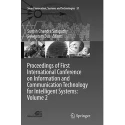 Proceedings Of First International Conference On Information And Communication Technology For Intelligent Systems: Volume 2, Kartoniert (TB)