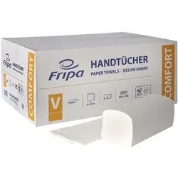 FRIPA Papierhandtücher »COMFORT« 2-lagig hochweiß 20x 160 Blatt weiß, 25 cm