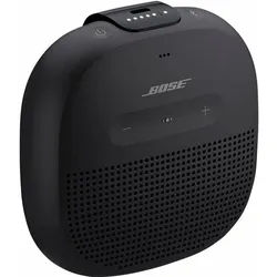 Bose Soundlink Micro tragbarer Lautsprecher Portable-Lautsprecher (Bluetooth, Wasser- und Staubschutz (IP67),Partymodus: zwei Lautsprecher verbinden) schwarz