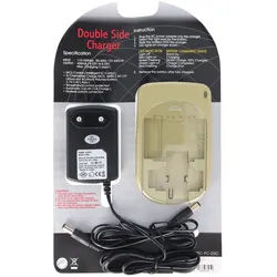 Double-side charger für Digital-Kamera und Camcorder Li-ion Akku, PEN, RIC, Sanyo