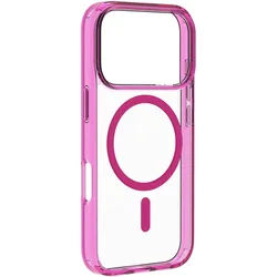 Cover für Apple iPhone 17 Pro Max Iconic Mag (Pink, Transparent)