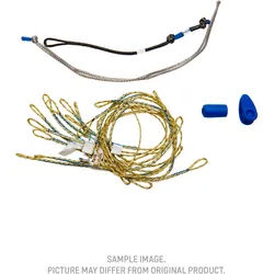 Duotone Front Bridle Dice right side grey Kite, Kitegröße in m2: 6.0