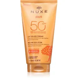 Nuxe Sun Melting Lotion High Protection schützende Sonnenmilch SPF 50 150 ml