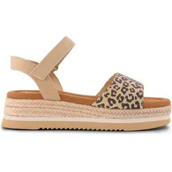 Toms Diana oatmeal small leopard spots 37
