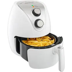 Heißluftfritteuse 9in1 Weiß inkl Rezeptheft 1500W