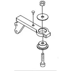 Taski 4126610 Arm Set -17608-77 für Taski swingo 1250 B Ersatzteile TASKI für swingo 1250 B