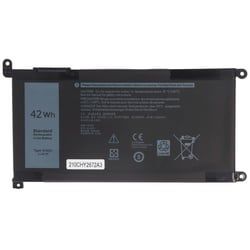 Akku passend für Dell ChromeBook 3180, Li-Polymer, 11,4V, 3684mAh, 42Wh