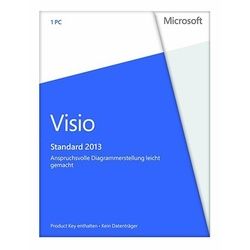 Microsoft Visio 2013 Standard, Download, Vollversion