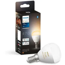 Philips Hue - White&Amb. 5,1W Luster Tropfen E14